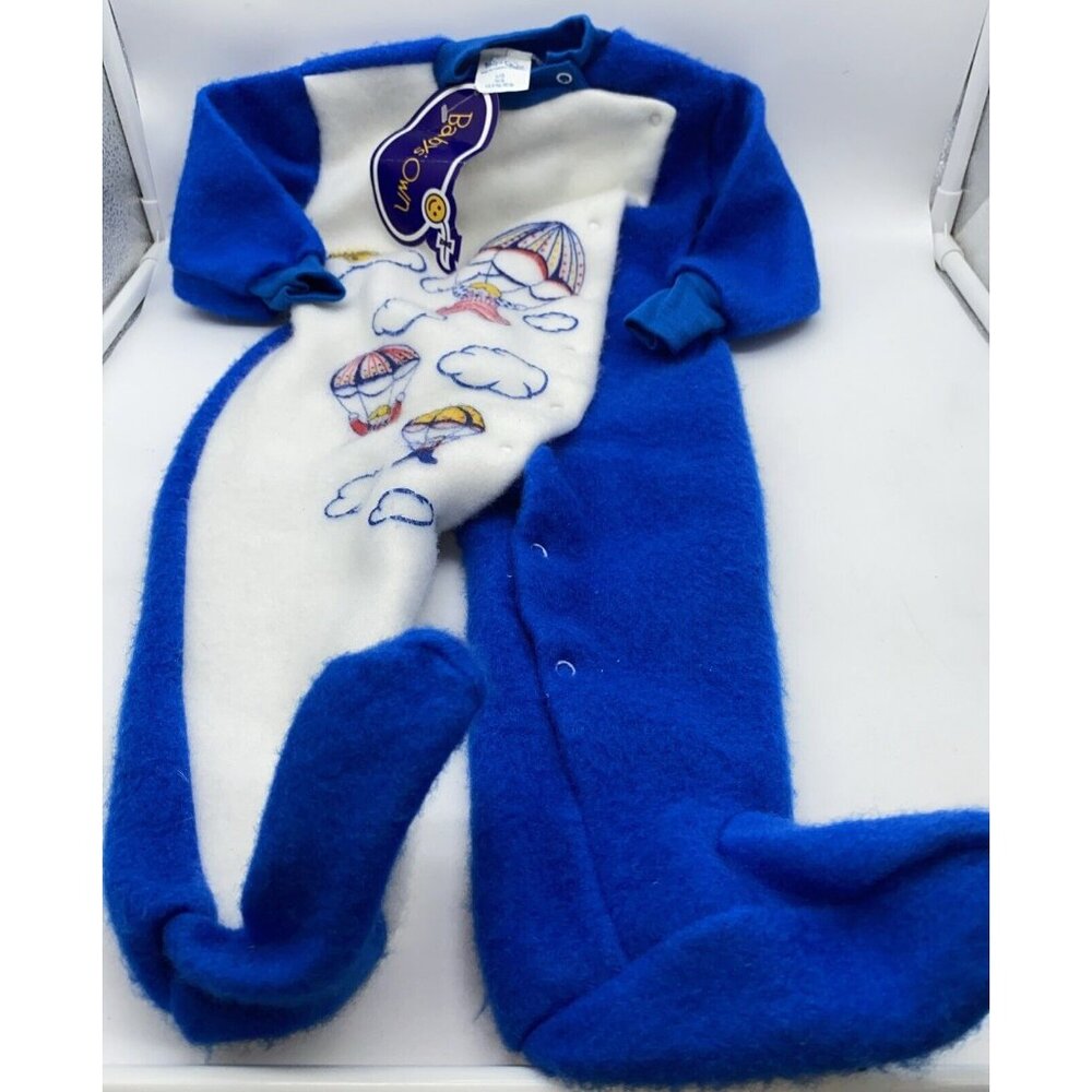 Vintage Baby's Own Parachute Infant Boys Blanket Sleeper Size Large 30 lb Canada